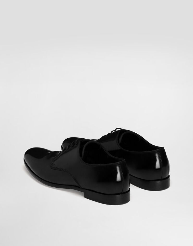 Dolce & Gabbana Zapatos Derby En Piel De Becerro Cepillada