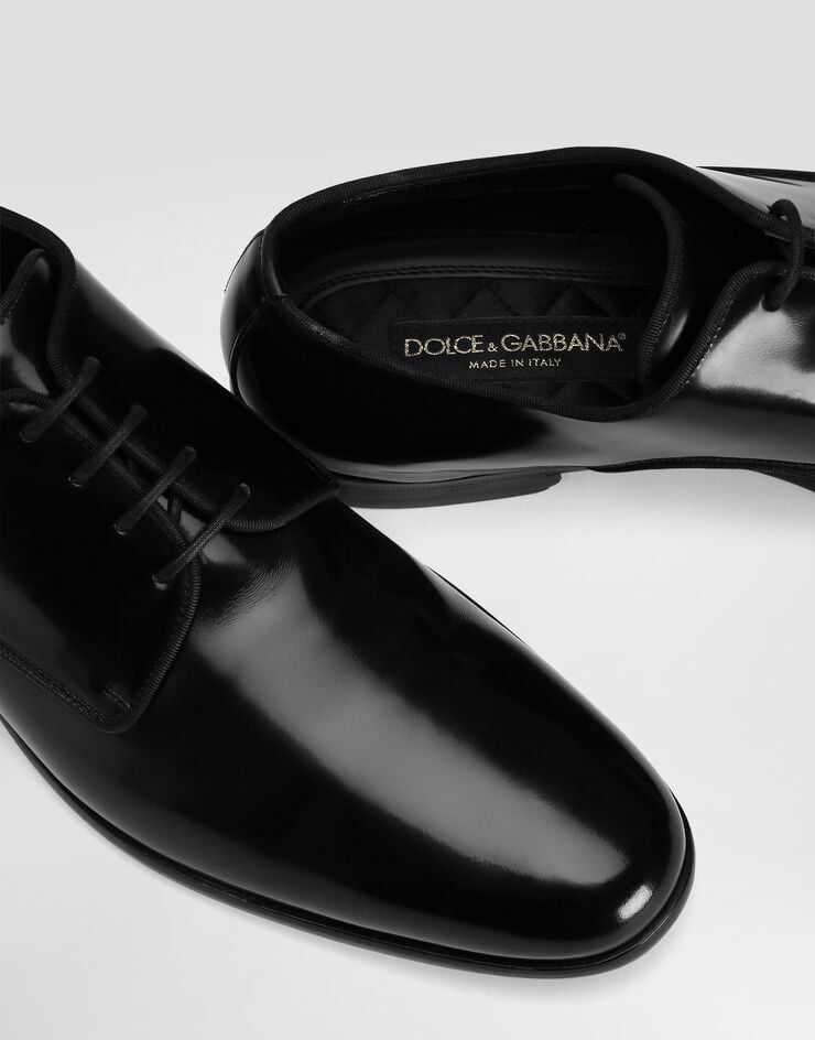 Dolce & Gabbana Zapatos Derby En Piel De Becerro Cepillada