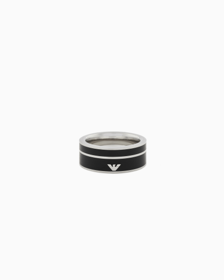 Armani Anillo De Acero Inoxidable Para Hombre