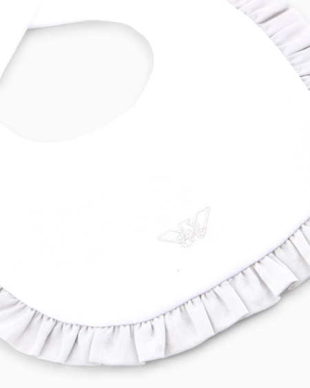 Armani Babero De Punto Con Logotipo Bordado