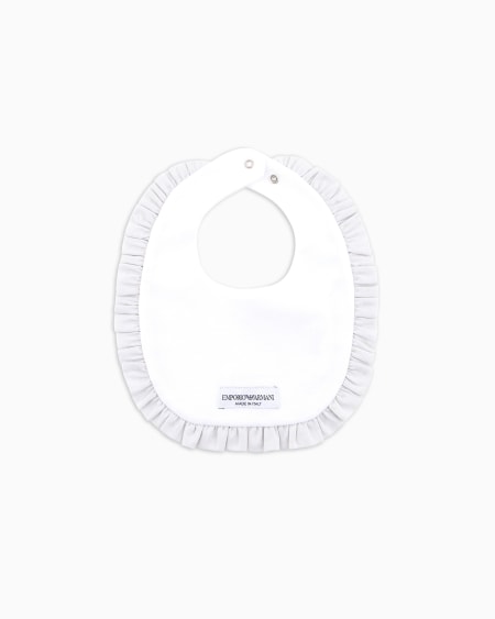 Armani Babero De Punto Con Logotipo Bordado