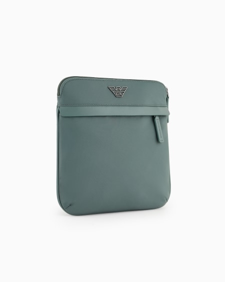 Armani Bandolera Plana De Nailon Reciclado ASV