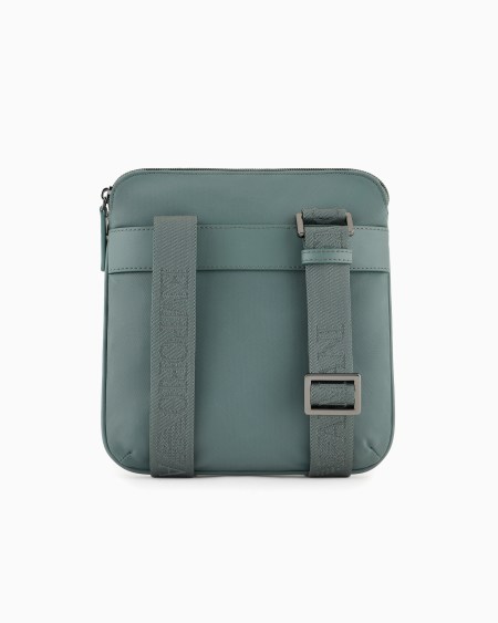 Armani Bandolera Plana De Nailon Reciclado ASV