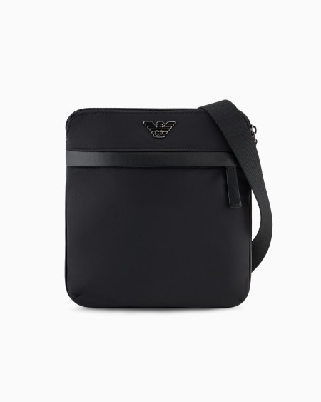 Armani Bandolera plana de nailon reciclado ASV