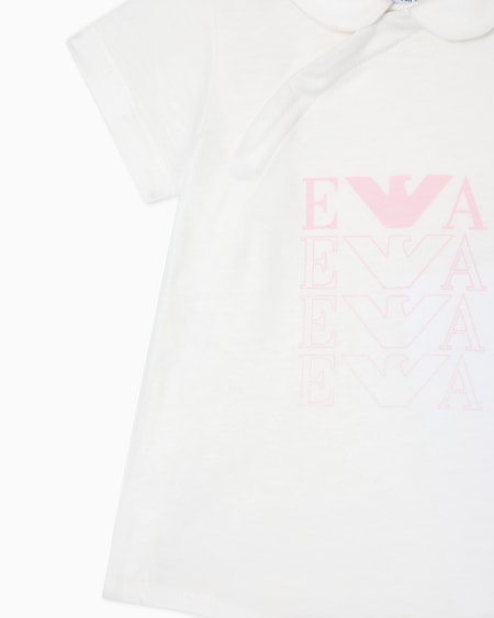 Armani Barboteuse En Jersey Avec Logo