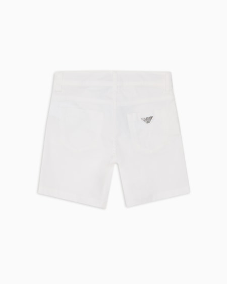 Armani Bermudas Cinco Bolsillos De Algodón