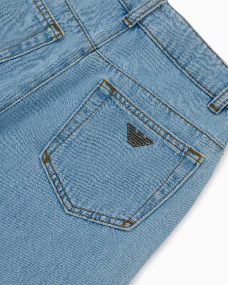 Armani Bermudas Cinco Bolsillos De Denim