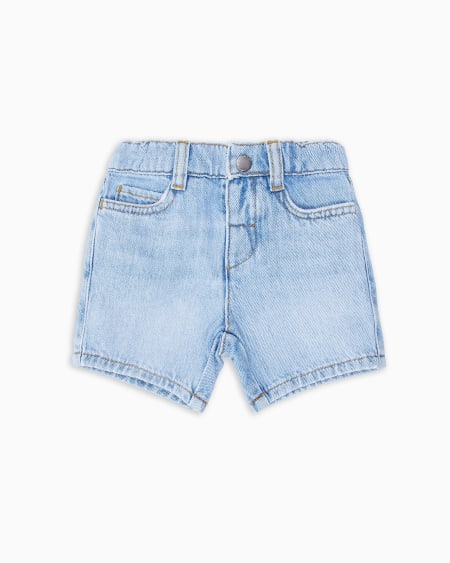 Armani Bermudas Cinco Bolsillos De Denim