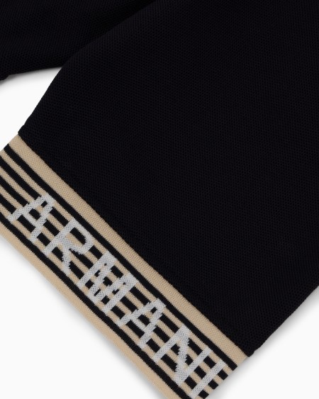 Armani Bermudas Con Banda Con Logotipo