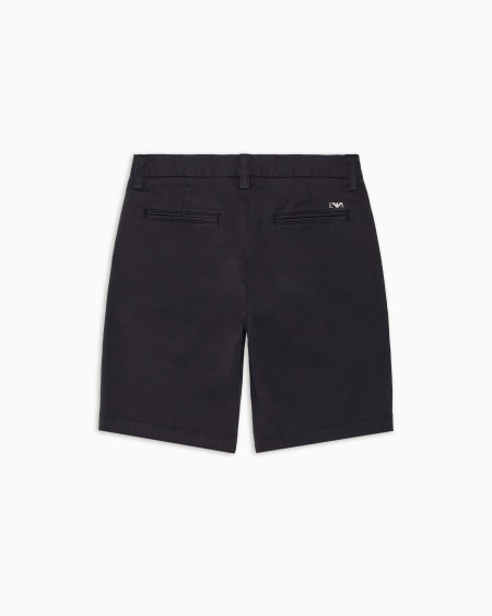 Armani Bermudas Tipo Chinos De Algodón