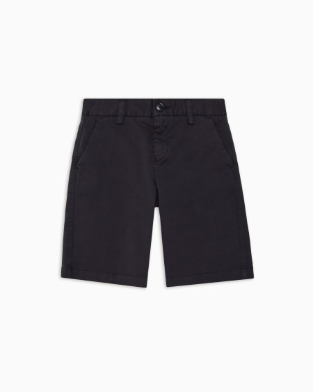 Armani Bermudas Tipo Chinos De Algodón