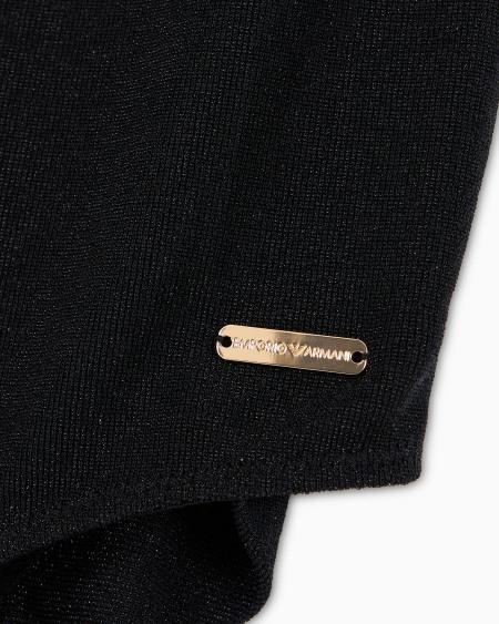 Armani Body De Estar Por Casa De Punto De Lúrex