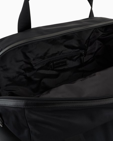 Armani Bolsa De Gimnasio En Nailon Reciclado ASV