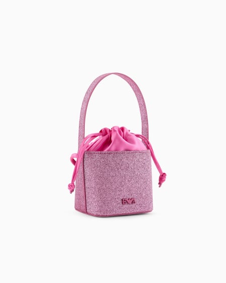 Armani Bolso Bandolera Con Purpurina Y Cordón