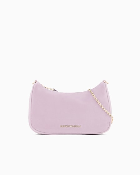 Armani Bolso de hombro baguette de terciopelo