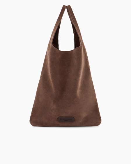 Armani Bolso de hombro hobo en ante