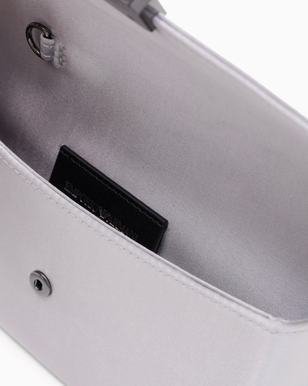 Armani Bolso De Mano Baguette De Satén