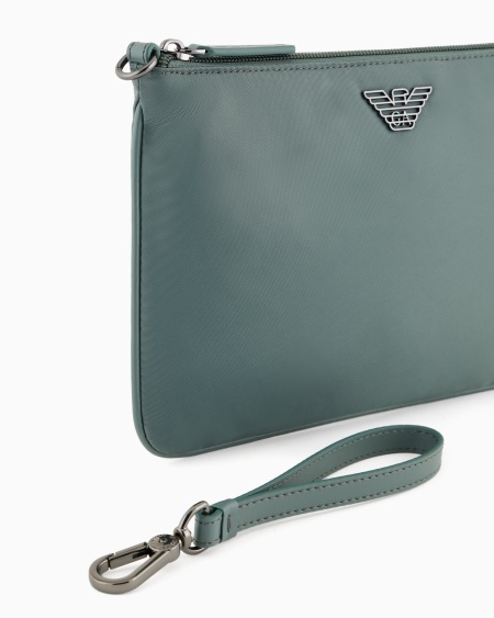 Armani Bolso De Mano En Nailon Reciclado ASV