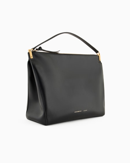 Armani Bolso De Mano Grande De Piel Lisa