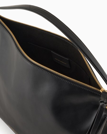 Armani Bolso De Mano Grande De Piel Lisa