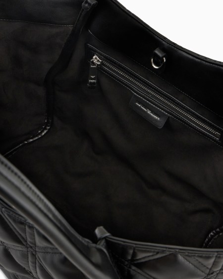 Armani Bolso Shopper Efecto Napa Acolchada