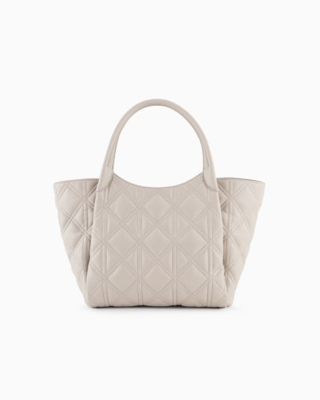 Armani Bolso Shopper Efecto Napa Acolchada