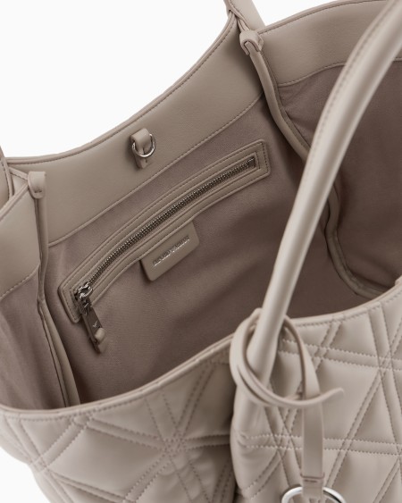 Armani Bolso Shopper Efecto Napa Acolchada