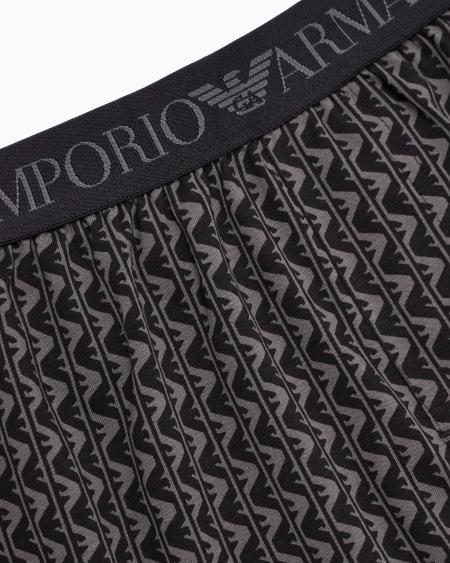 Armani Bóxer Con Mezcla De Estampados