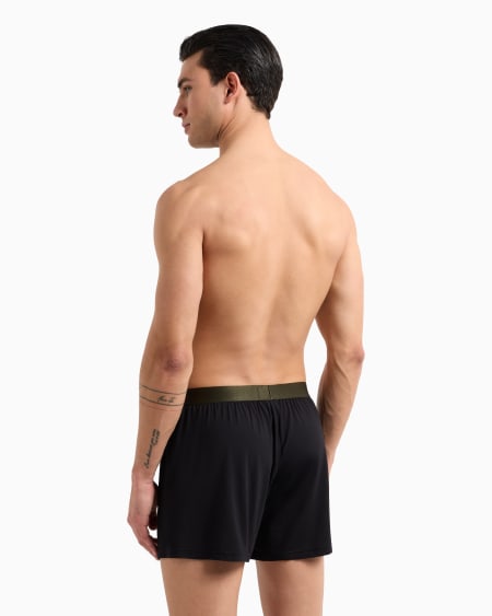 Armani Bóxer De Modal Suave
