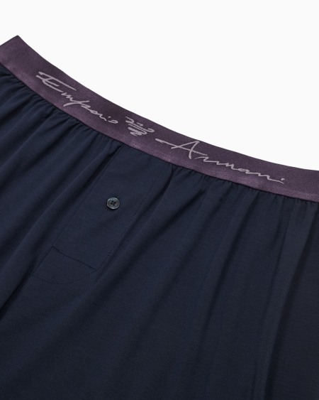 Armani Bóxer De Modal Suave