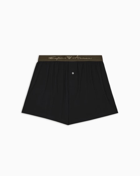 Armani Bóxer De Modal Suave