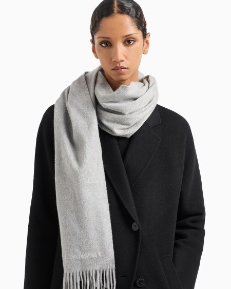 Armani Bufanda De Paño De Cachemir