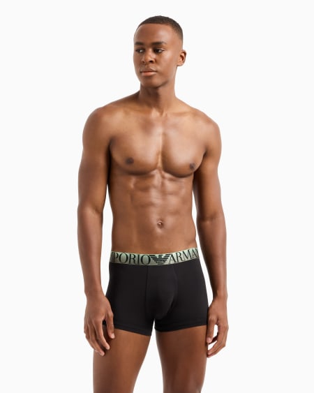 Armani Calzoncillo Bóxer De Algodón Superfino