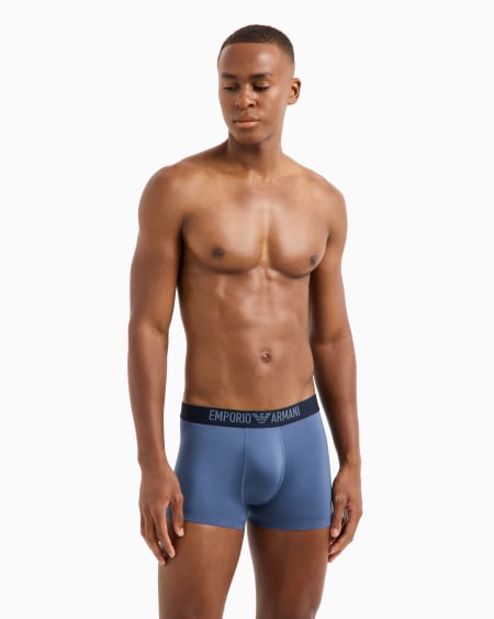 Armani Calzoncillo Bóxer De Microfibra Basic