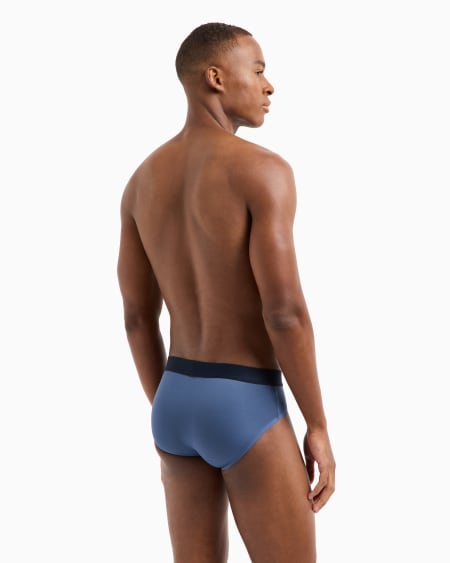 Armani Calzoncillo Slip De Microfibra Basic