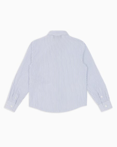 Armani Camisa Con Bordado En El Puño