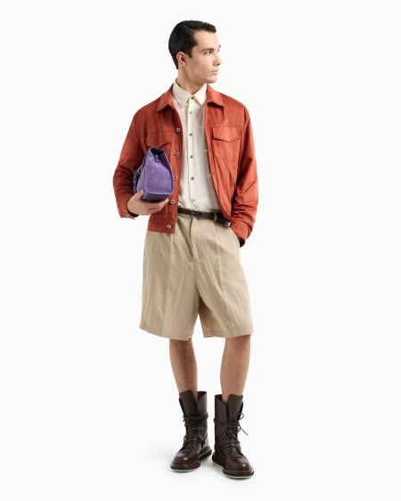 Armani Camisa De Mezcla De Lyocell Y Viscosa ASV