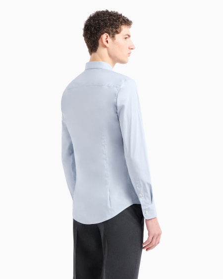 Armani Camisa De Mezcla De Nailon Elástico