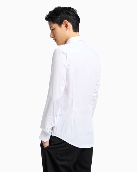 Armani Camisa De Mezcla De Nailon Elástico