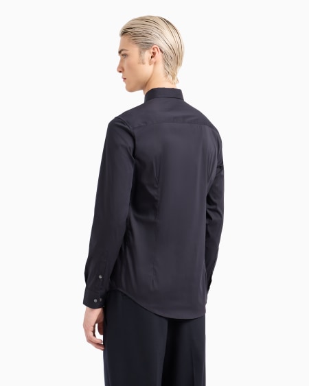 Armani Camisa De Mezcla De Nailon Elástico
