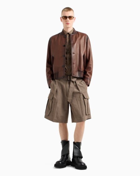 Armani Camisa De Mezcla De Nailon Elástico