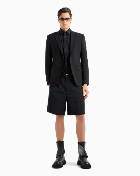 Armani Camisa De Popelina De Algodón