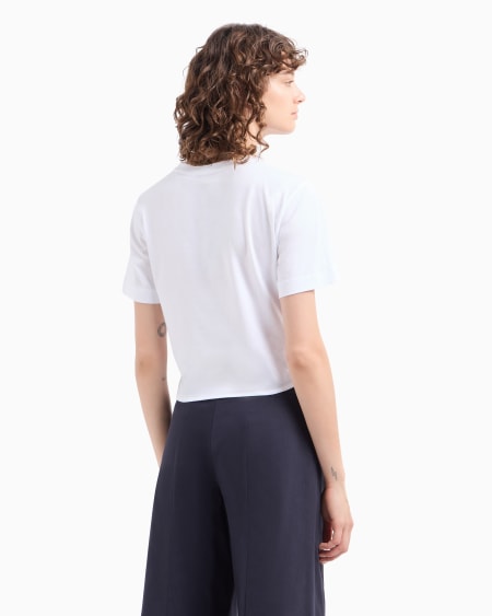 Armani Camiseta Con Nudo De Punto Ligero