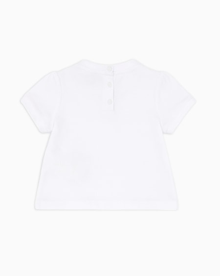 Armani Camiseta De Punto Con águila De Purpurina