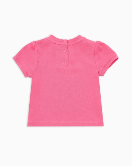 Armani Camiseta De Punto Con águila De Purpurina