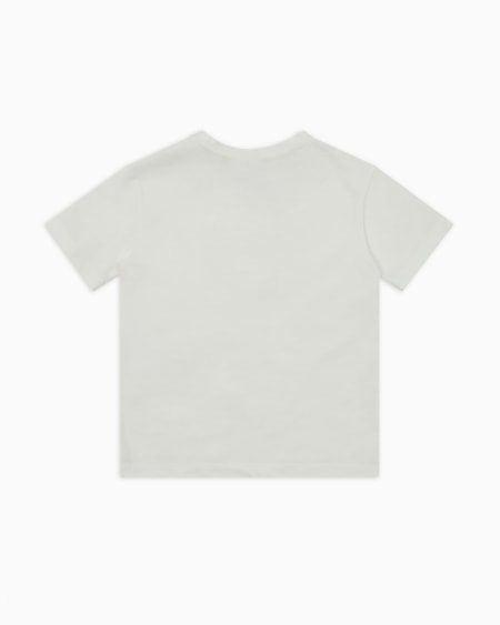 Armani Camiseta De Punto Con águila Y Margaritas