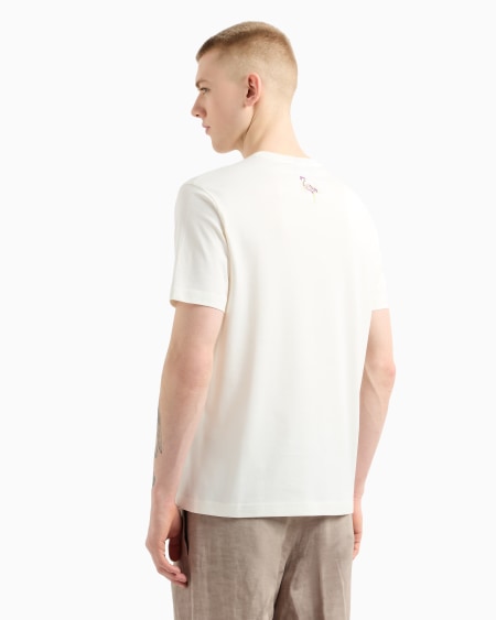 Armani Camiseta De Punto Con Estampado Camargue