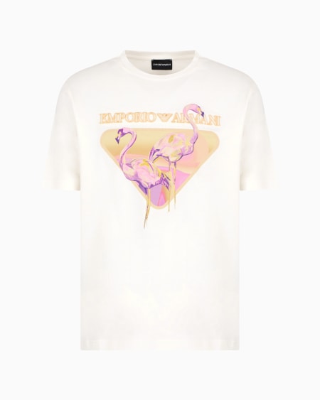 Armani Camiseta de punto con estampado Camargue