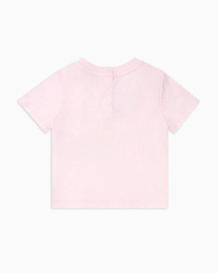 Armani Camiseta De Punto Con Estampado De Logotipo