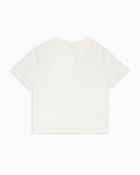 Armani Camiseta De Punto Con Estampado De Logotipo